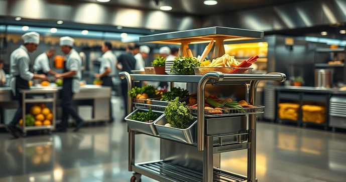 Carrinho para Transporte de Alimentos: Praticidade