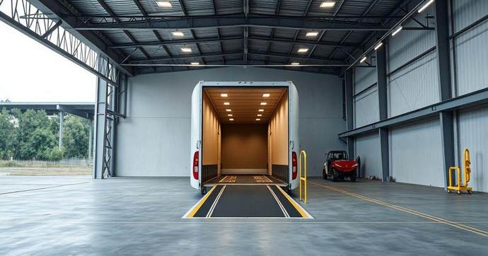 Doca M&oacute;vel de Carga: Praticidade e Efici&ecirc;ncia