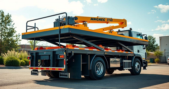 Plataforma hidr&aacute;ulica para caminh&atilde;o: como escolher a ideal para suas necessidades