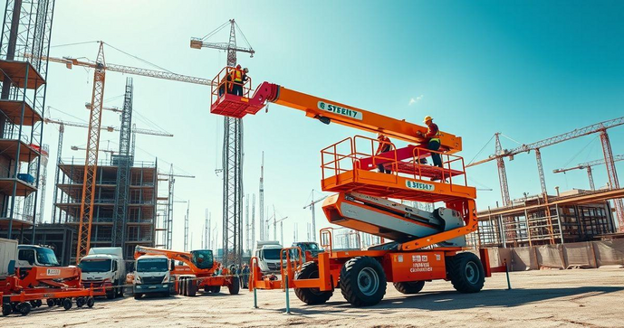 Plataforma Elevat&oacute;ria M&oacute;vel: Vantagens e Aplica&ccedil;&otilde;es no Setor Industrial