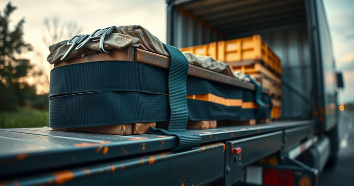 Cinta de seguran&ccedil;a para carga &eacute; essencial para transporte seguro e eficiente, descubra como escolher a ideal