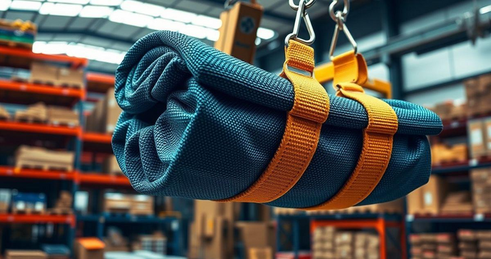 Cinta para i&ccedil;amento de carga: guia completo para escolha e uso seguro