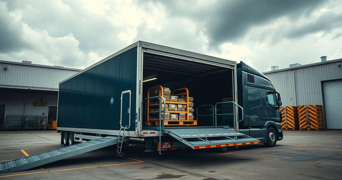 Doca m&oacute;vel de carga &eacute; a solu&ccedil;&atilde;o ideal para otimizar a log&iacute;stica da sua empresa