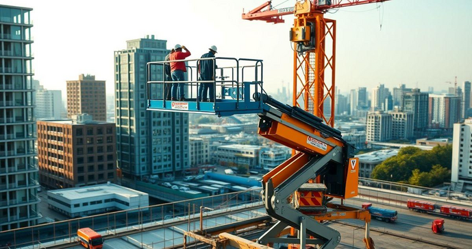 Plataforma Elevat&oacute;ria M&oacute;vel &eacute; a Solu&ccedil;&atilde;o Ideal para Acessibilidade e Efici&ecirc;ncia em Obras