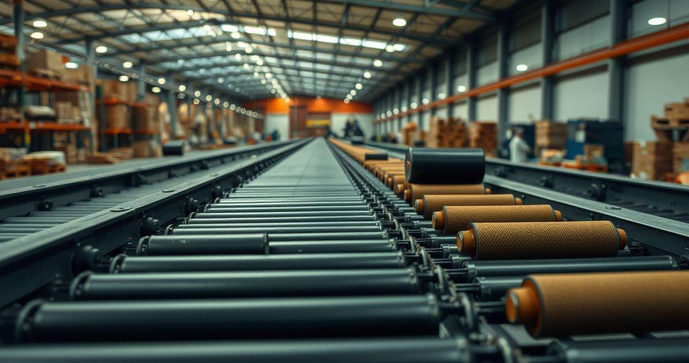 Roletes para Esteira Transportadora como Escolher o Ideal