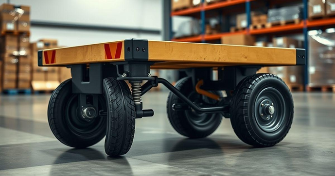 Carrinho plataforma 4 rodas: como escolher o ideal para suas necessidades