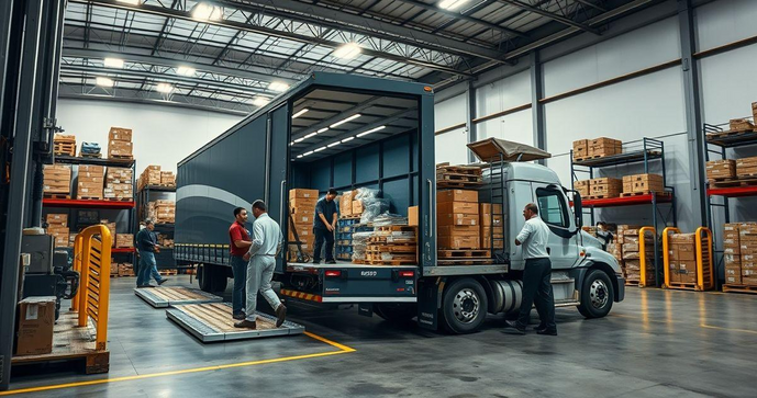 Doca móvel de carga é a solução ideal para otimizar o transporte e a logística da sua empresa