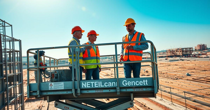 Plataforma Elevat&oacute;ria M&oacute;vel &eacute; a Solu&ccedil;&atilde;o Ideal para Aumentar a Produtividade em Obras