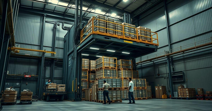 Projeto de elevador de carga: como garantir efici&ecirc;ncia e seguran&ccedil;a na sua constru&ccedil;&atilde;o