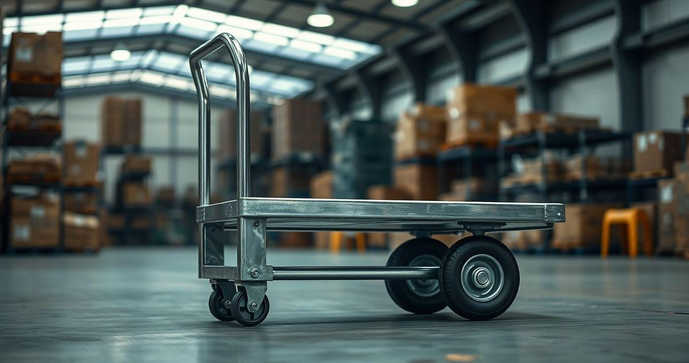 Carrinho de Carga Alum&iacute;nio &eacute; a Solu&ccedil;&atilde;o Pr&aacute;tica para Transporte