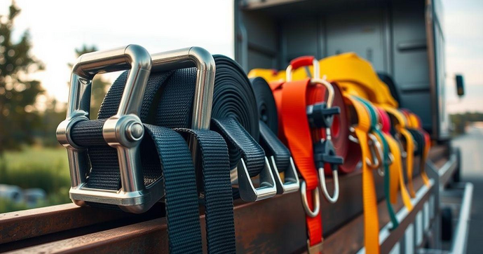 Como escolher a melhor cinta e catraca para caminh&atilde;o para transporte seguro