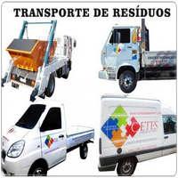 Transporte de resíduos químicos