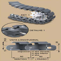 Corrente para esteira transportadora CC50 55