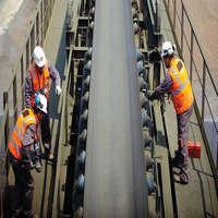 Manutenção de correia transportadora