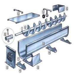 transportador helicoidal tubular para grãos